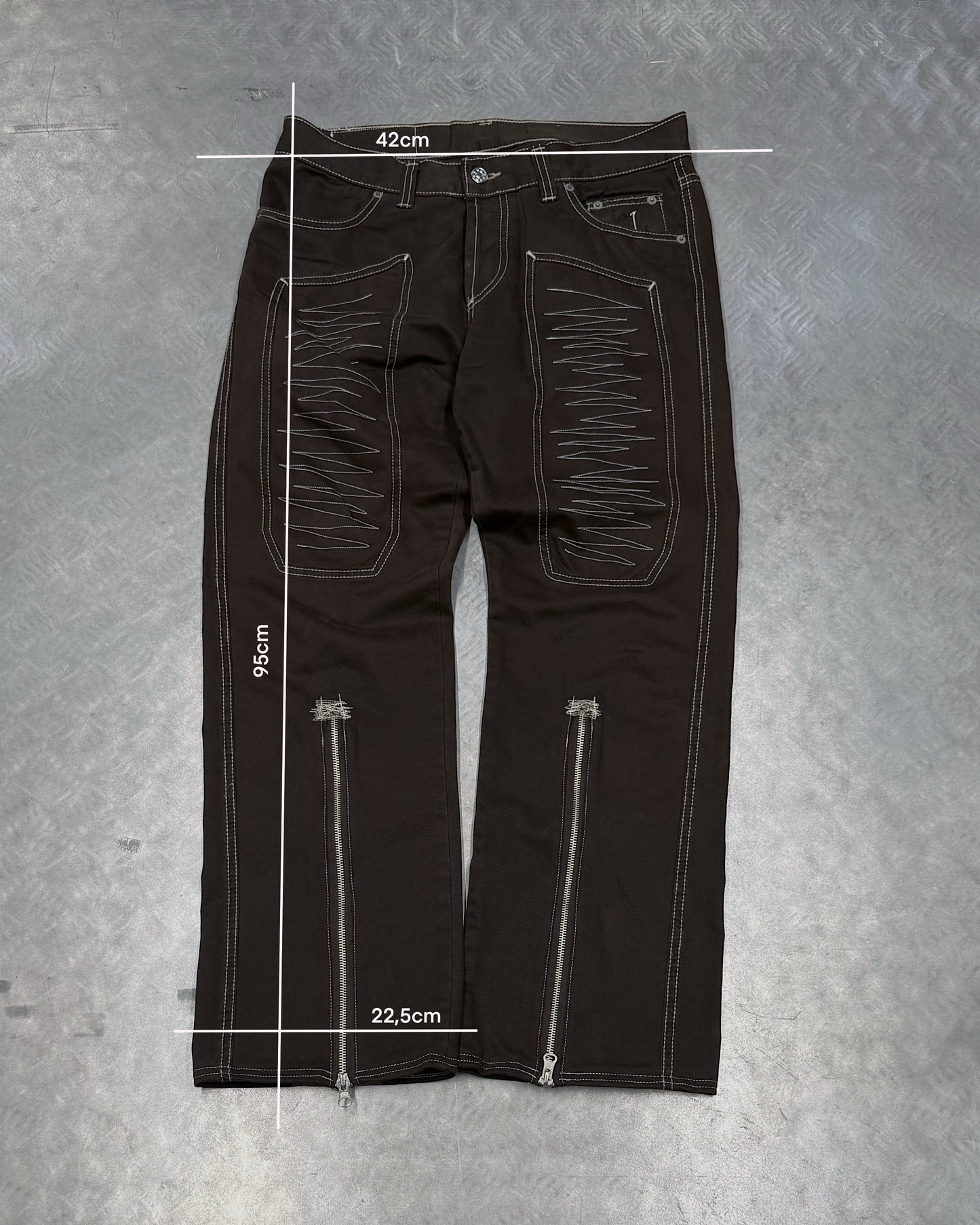 1/1 Earth Vein Upcycled Vintage Pants