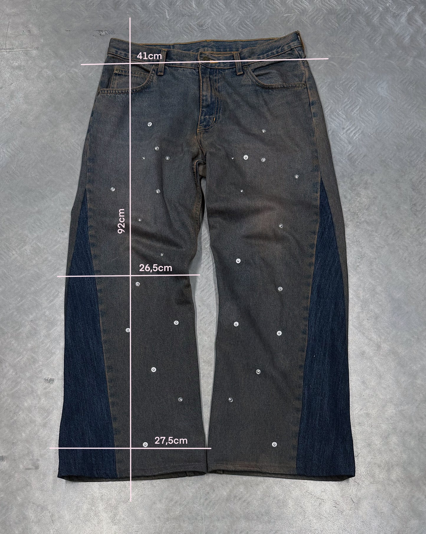 1/1 Contrast Flight Upcycled Jeans