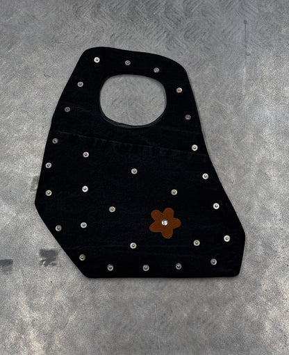 1/1 Studded Sculptural Denim Mini Bag