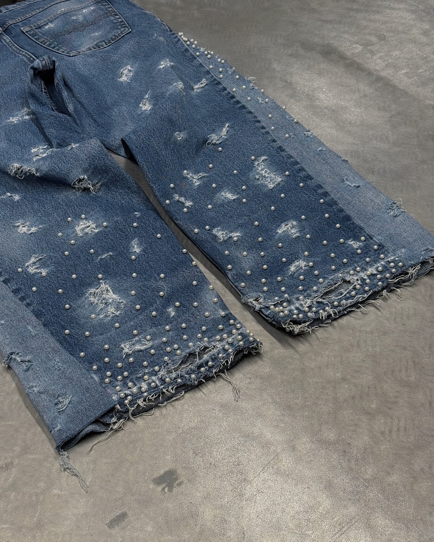 1/1 Pearl Riot Upcycled Vintage Jeans