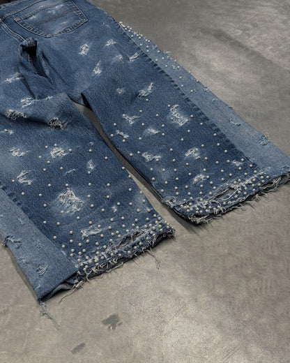 1/1 Pearl Riot Upcycled Vintage Jeans
