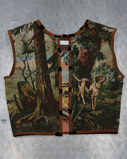 Reversible Woodland Tapestry Vest