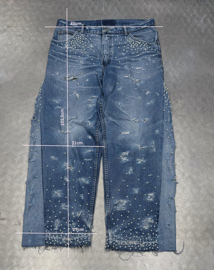 1/1 Pearl Riot Upcycled Vintage Jeans
