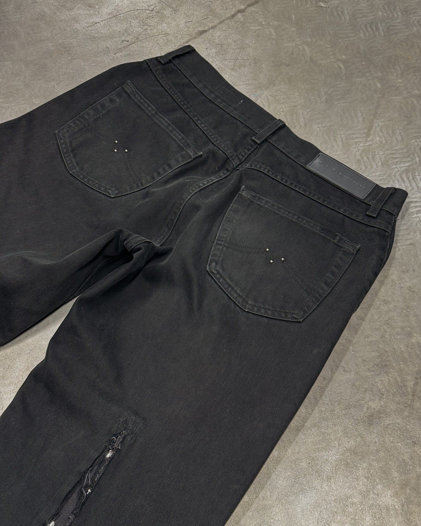 1/1 Ink Trail Upcycled Vintage Jeans