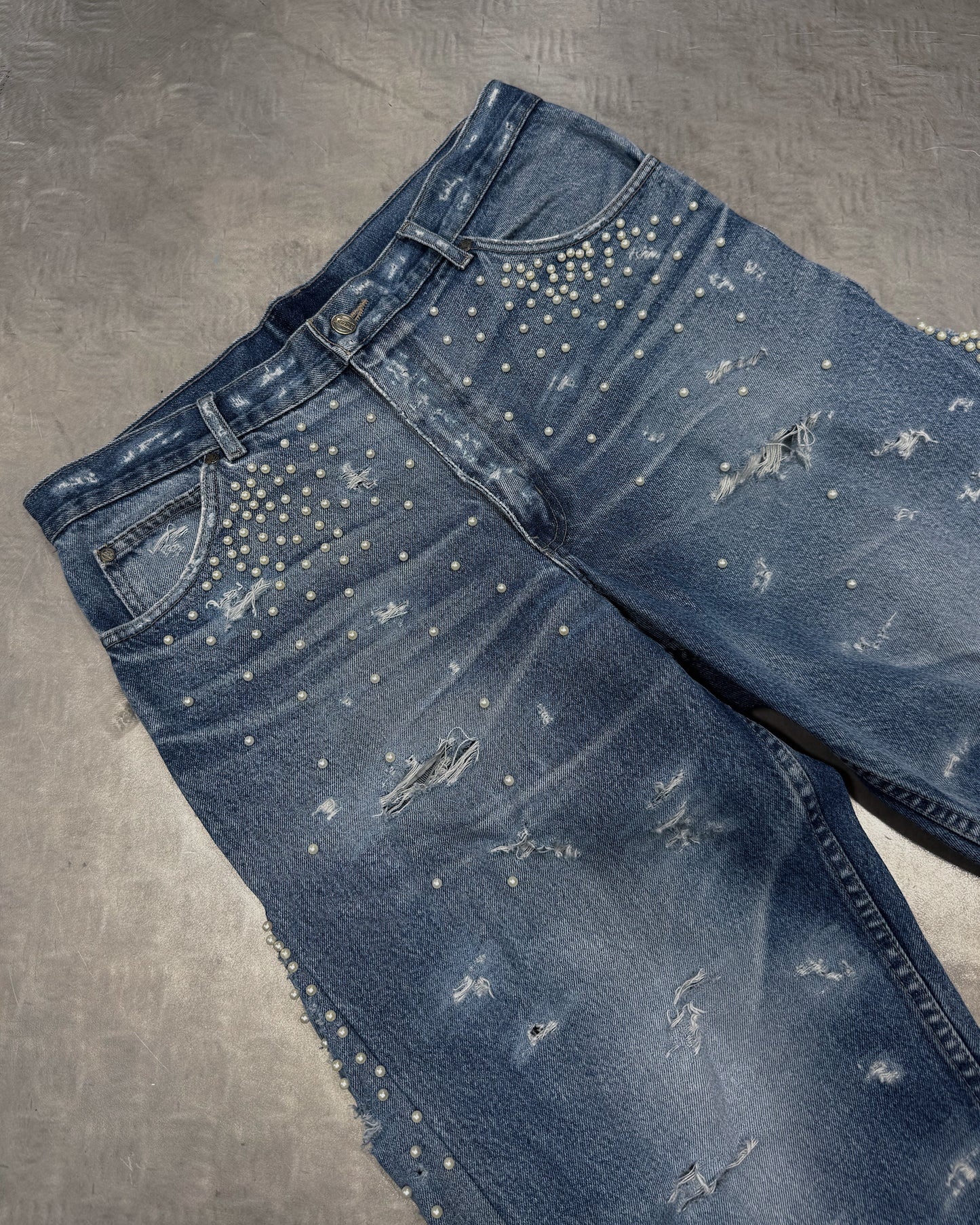 1/1 Pearl Riot Upcycled Vintage Jeans