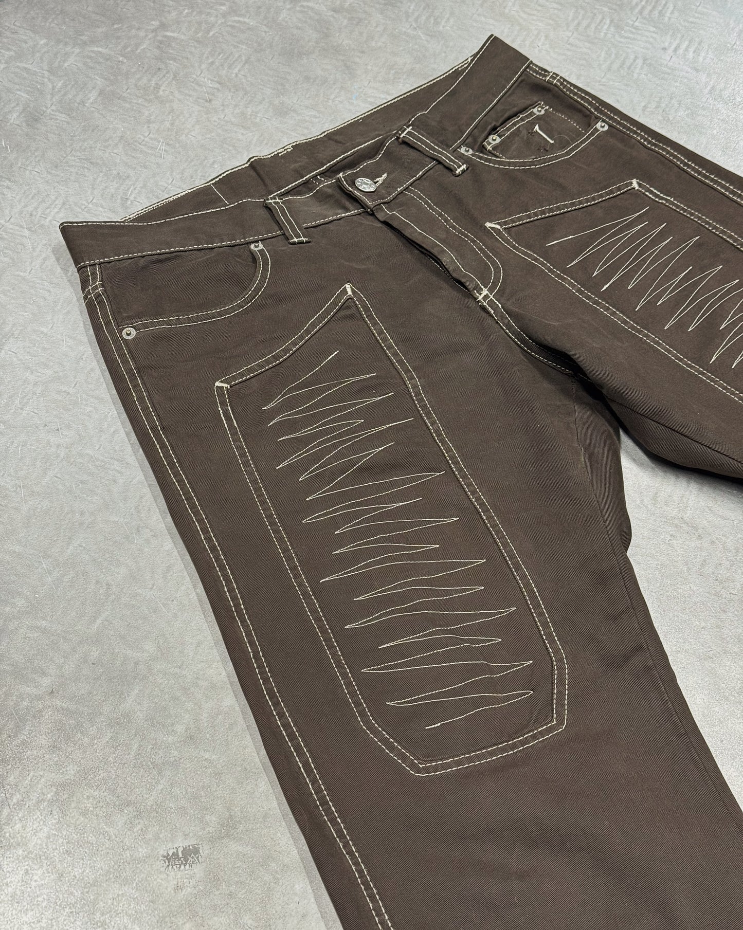 1/1 Earth Vein Upcycled Vintage Pants