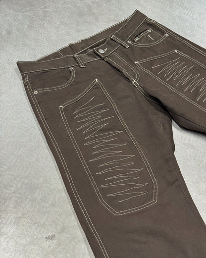 1/1 Earth Vein Upcycled Vintage Pants