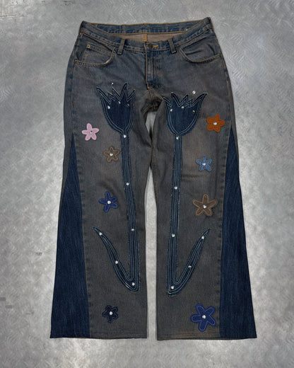 1/1 Contrast Flight Upcycled Jeans