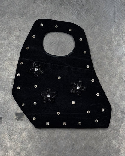 1/1 Studded Sculptural Denim Mini Bag
