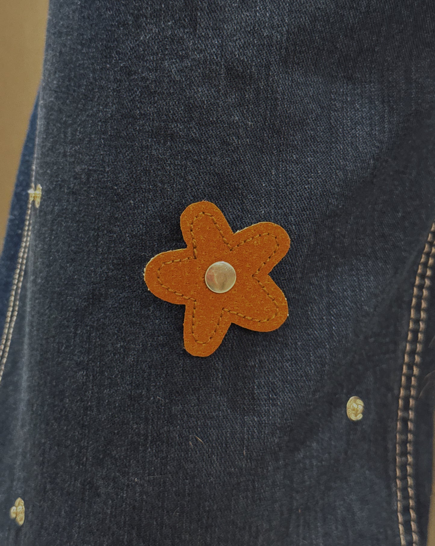 1/1 Bloom Stud Upcycled Vintage Jeans