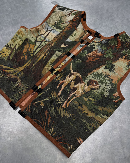 Reversible Woodland Tapestry Vest