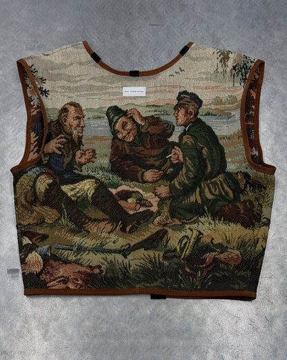 Reversible Woodland Tapestry Vest