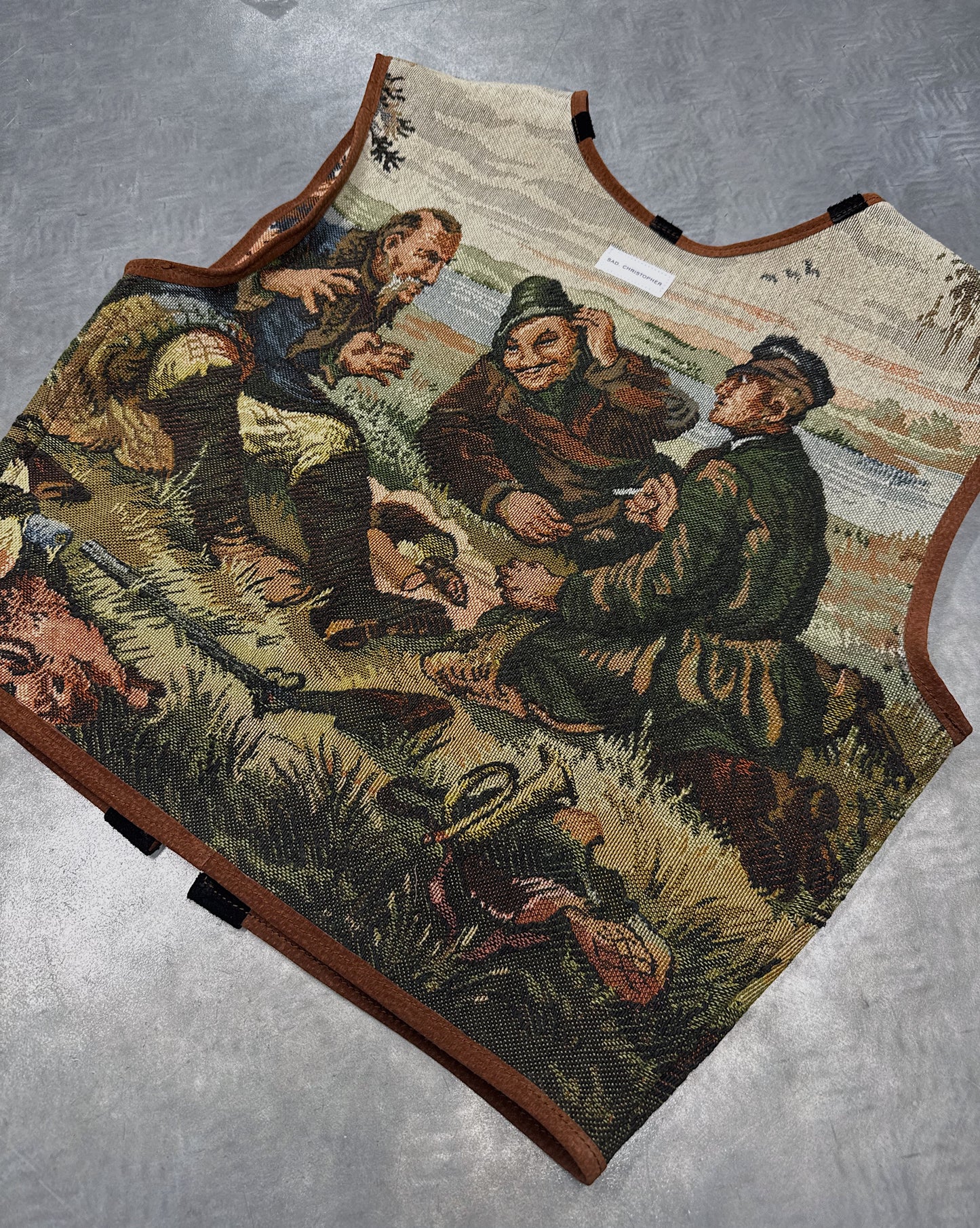 Reversible Woodland Tapestry Vest