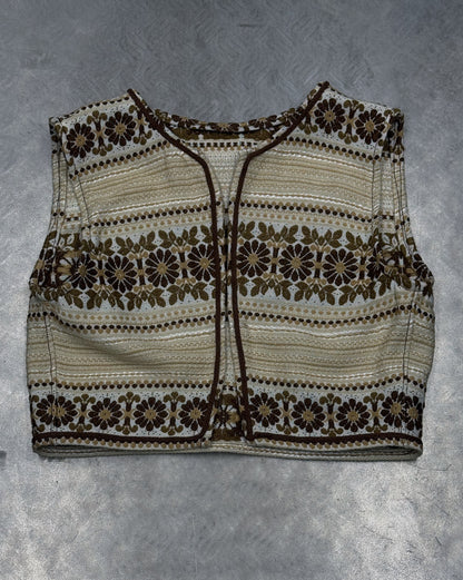 1/1 Harvest Tapestry Vest + Belt