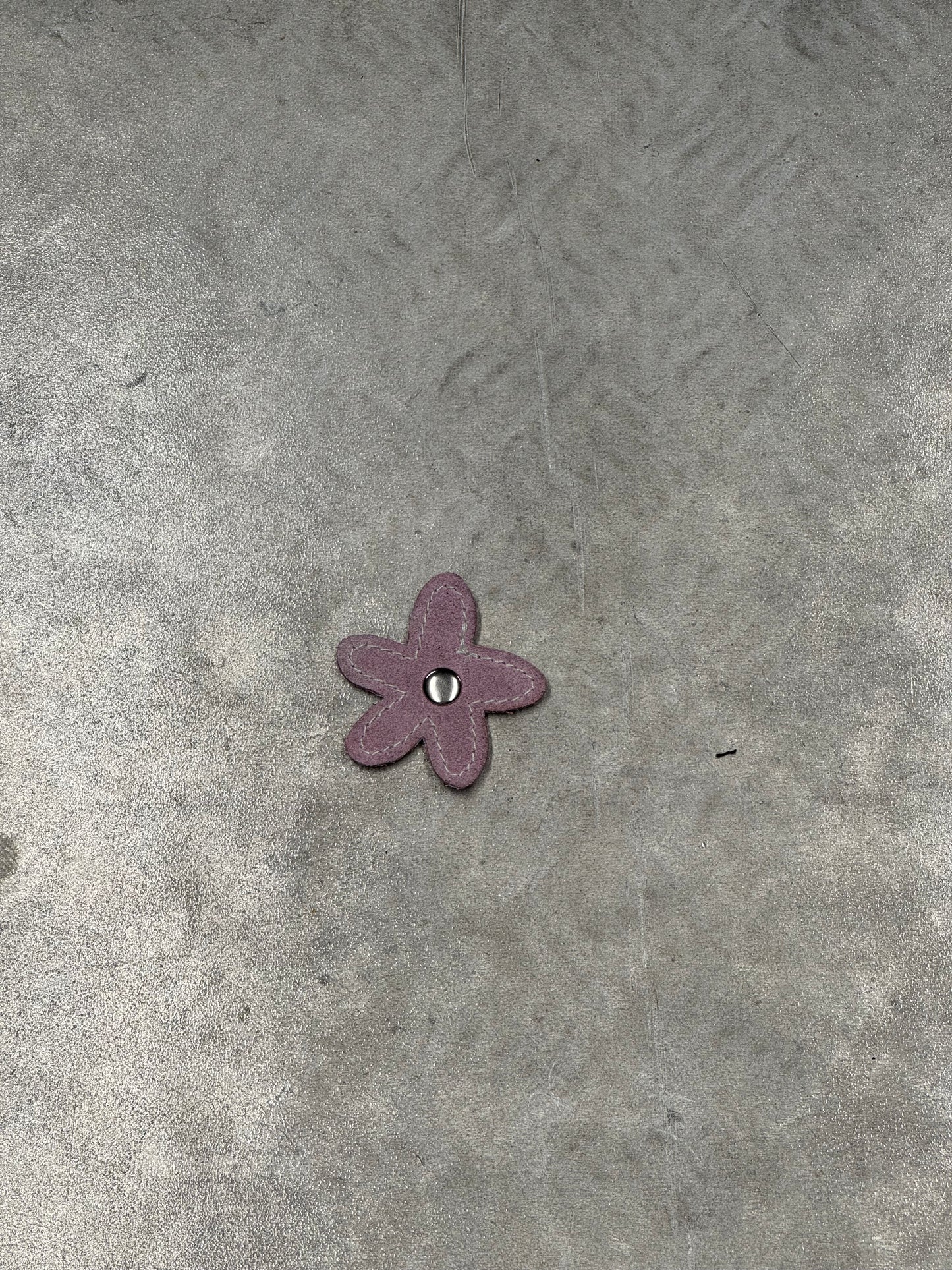Attachable Pink Leather Flowers (7)