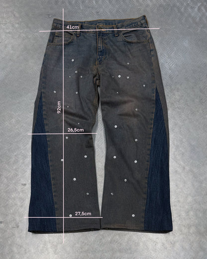1/1 Contrast Flight Upcycled Jeans